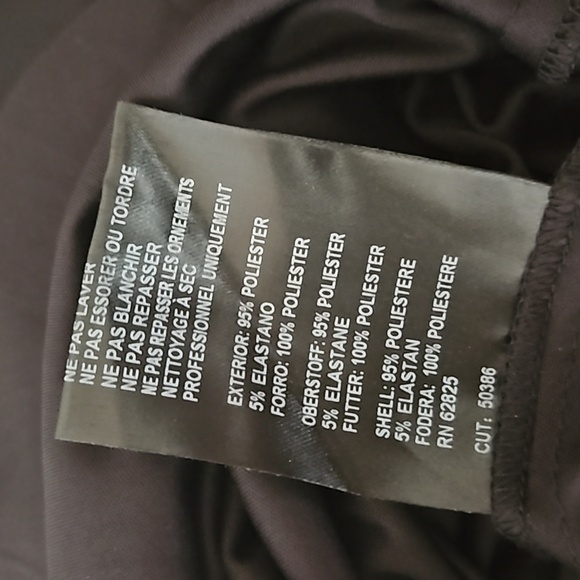 NEW Tadashi Shoji Black Ayelet One Shoulder Formal Maxi Dress Gown Medium - Picture 9 of 11